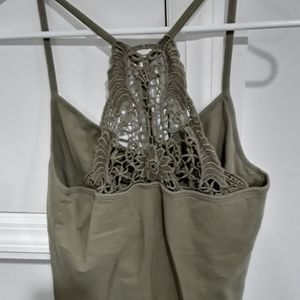 Army green camisole